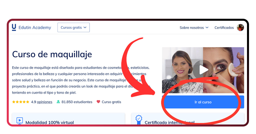 Curso de Maquillaje Online Gratis: descubre tus habilidades 15 Curso de maquillaje online gratis