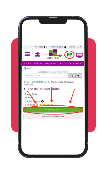 Curso gratuito de celador sanitario: clases en línea vía celular 2 Curso gratuito de celador sanitario