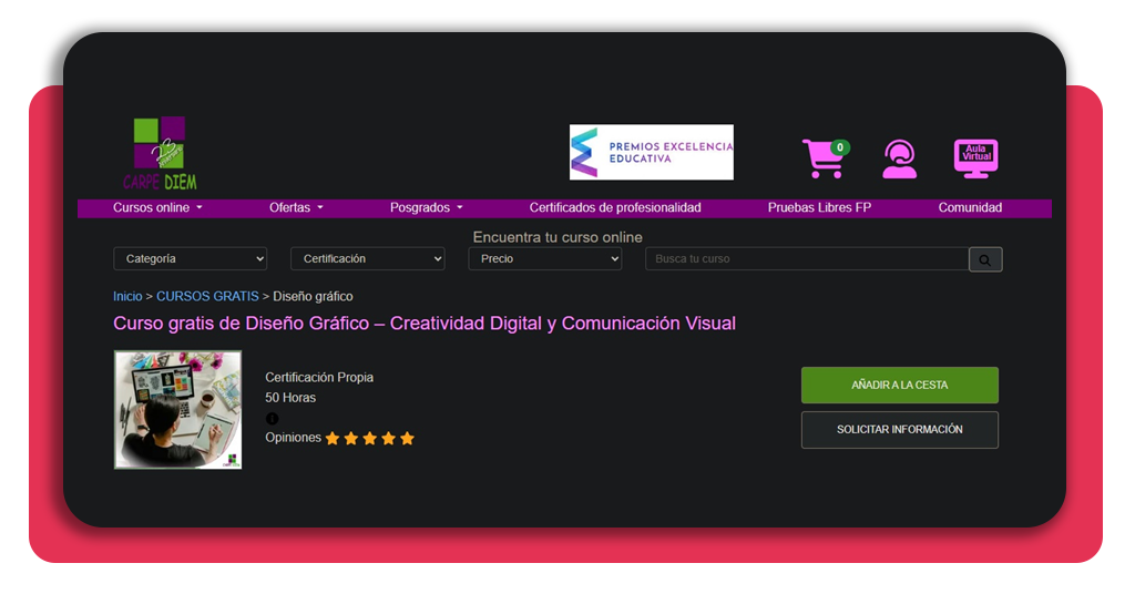 Curso gratis de diseño gráfico