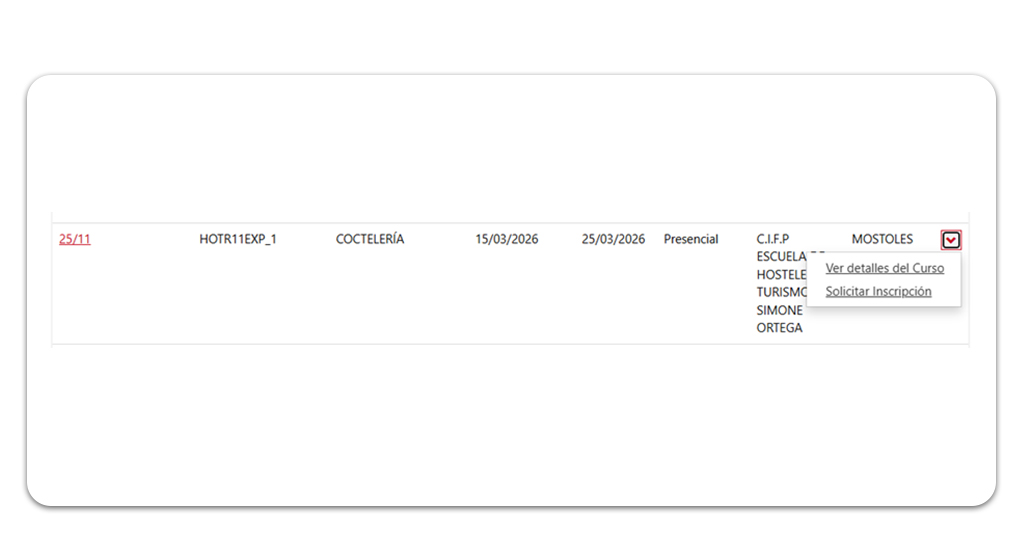 Curso de cóctel orientado al empleo en hostelería con certificado SEPE 4 Curso de cóctel