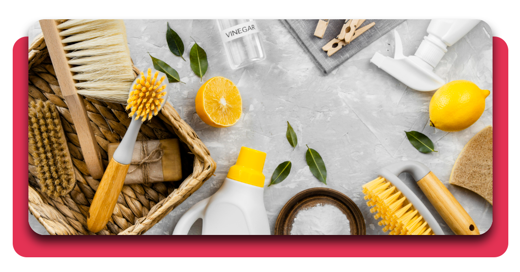 Elaboración de productos de limpieza naturales