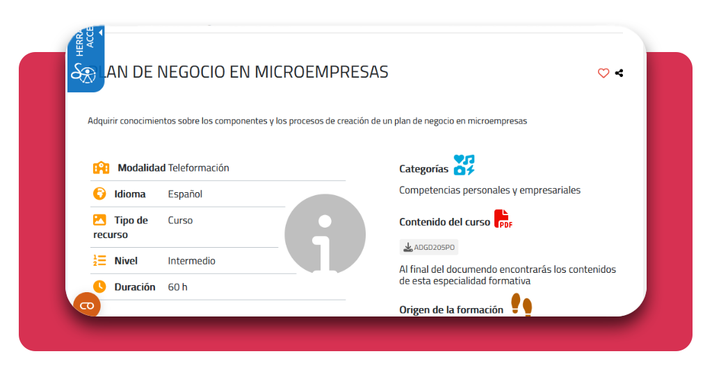 plan de negocio para microempresa