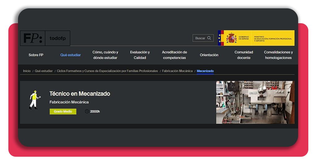técnico de mecanizado