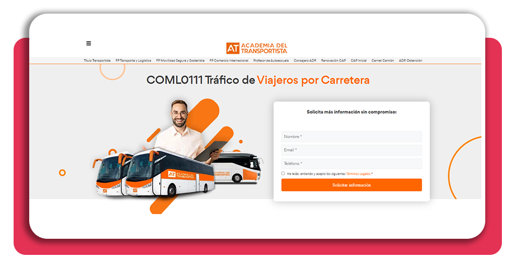 Tráfico de viajeros: formación gratuita para el sector del transporte 3 tráfico de viajeros