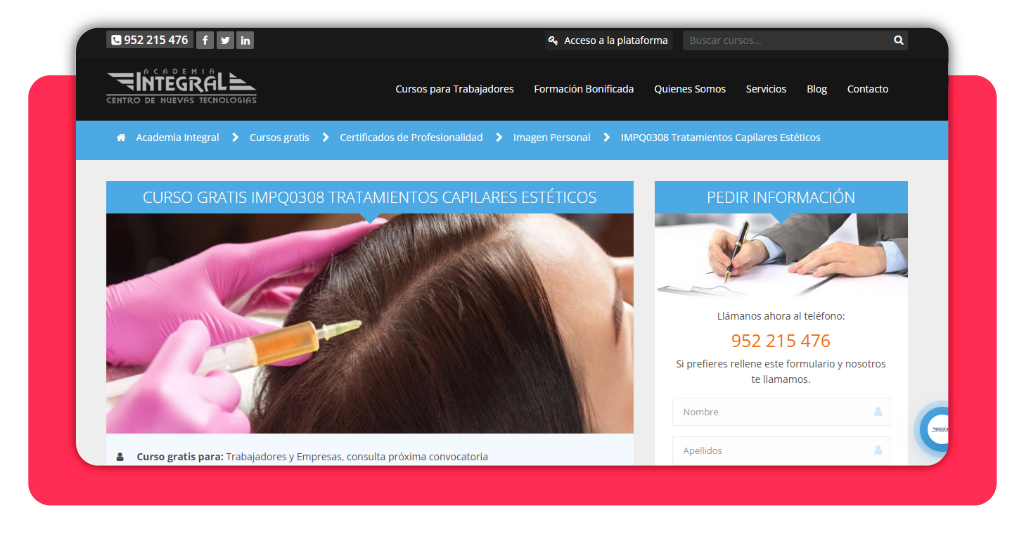 Curso de tratamientos capilares gratis: inscríbete y trabaja pronto 4 curso de tratamientos capilares
