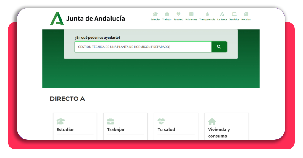 Paso 1 para inscribirse en los cursos gratuitos del SEPE