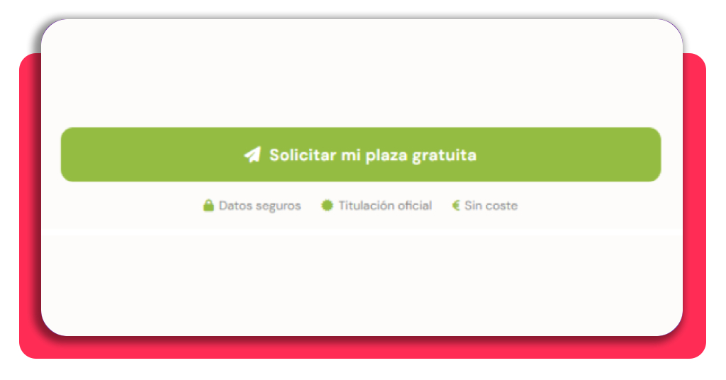 Control de plagas: aprende con un curso profesional gratis 10 Paso 8 - Pulsar el botón para solicitar la plaza gratuita del curso
