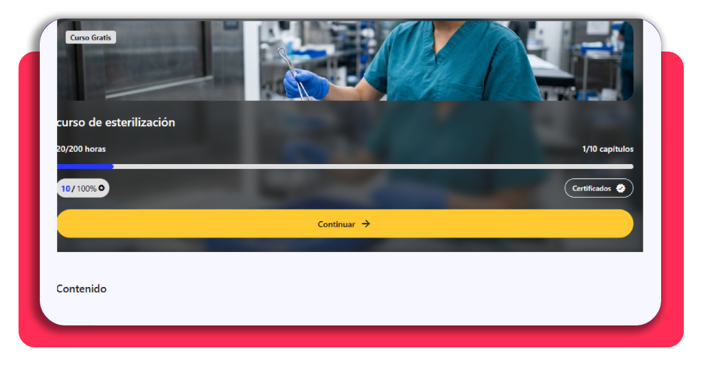 Curso técnico esterilización gratis: inscríbete hoy mismo 7 Paso 5 acceso al aula virtual del curso técnico de esterilización gratis