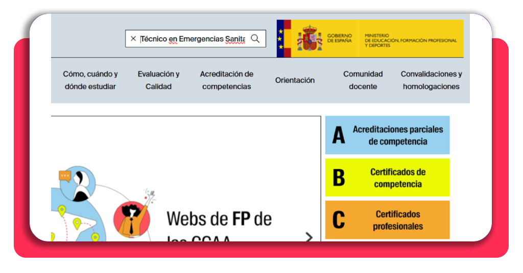 Técnico de emergencias sanitarias: consigue tu título gratis 3 Búsqueda del curso Técnico en Emergencias Sanitarias en Todo FP