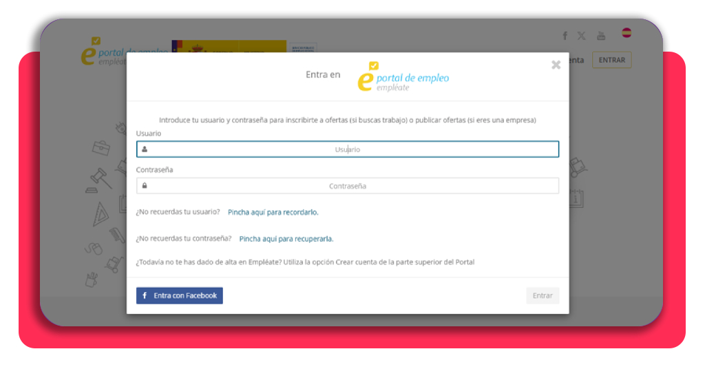 Inscríbete en las ofertas de empleo del SEPE: guía para postularte 5 Perfil de usuario en el portal Empléate del SEPE