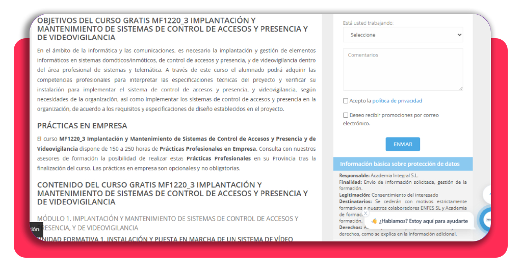 Curso gratis: instalador de alarmas y CCTV con salida laboral 4 instalador de alarmas