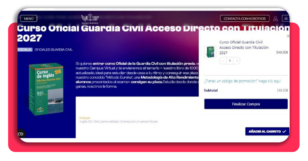 ¿Quieres ser Guardia Civil? Inscríbete al curso de preparación ahora 5 guardia civil