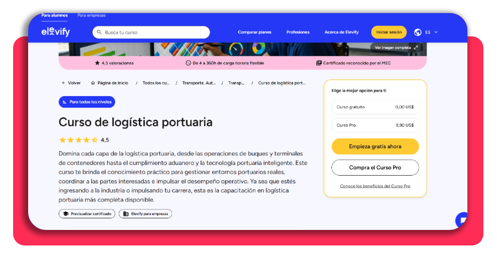 trabaja en el puerto