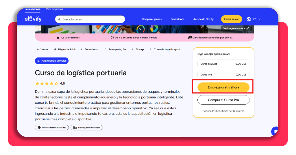 trabaja en el puerto