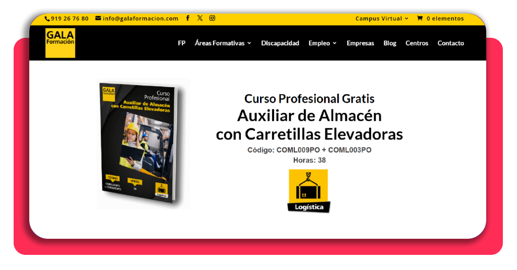 Trabaja en DIA: curso de auxiliar de almacén con carretillas 3 trabaja en dia