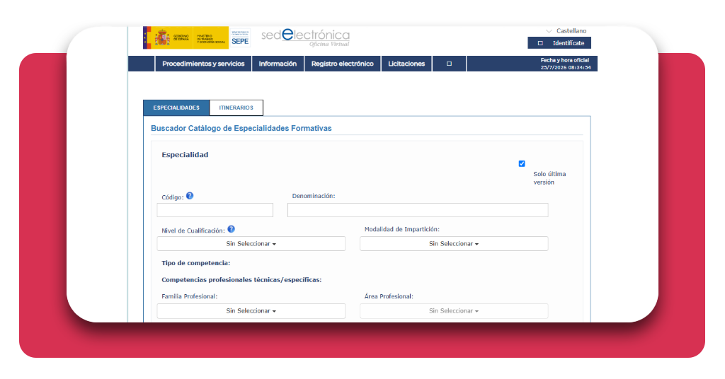 Últimas plazas disponibles para los cursos SEPE: Inscríbete gratis 2 plazas disponibles para los cursos SEPE