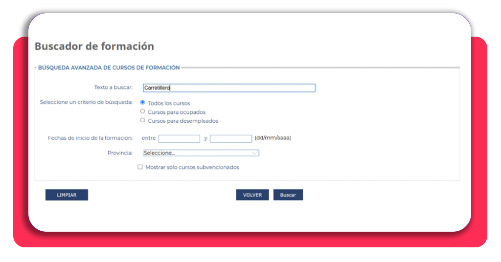 Amplía tus opciones: curso práctico de carretilla frontal 5 Búsqueda de carretillero en el SEPE