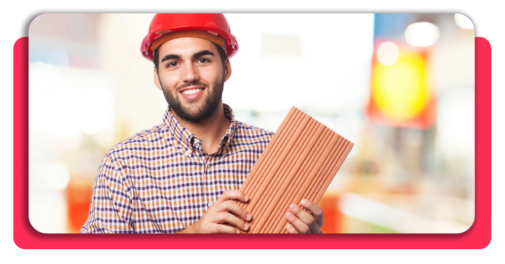 Inmigrante, consigue empleo rápido: curso operario de la construcción 2 Operario de la construcción colocando ladrillos en obra de albañilería