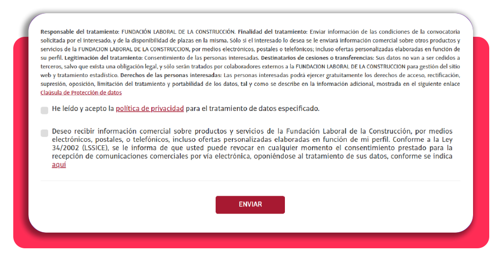Curso PRL soldadura gratis: sin ella no puedes trabajar 4 Formulario de inscripción curso PRL soldadura gratis