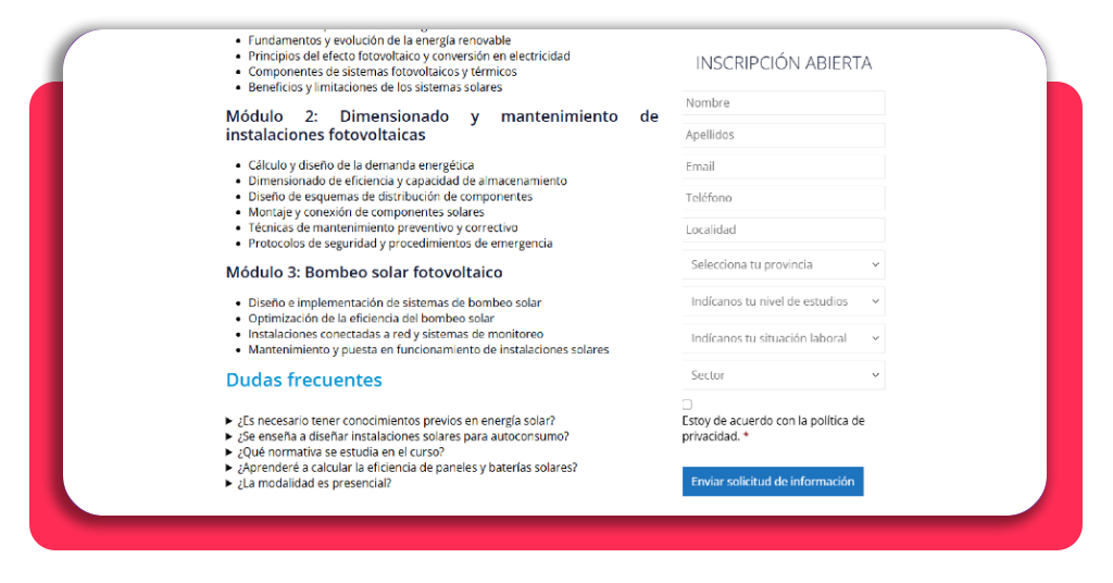 Instalador de placas solares: curso SEPE y empleo para inmigrantes 3 IMG 7929 03 1