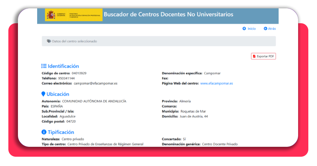 Curso de soldadura GRATIS: FP básica en vehículos 7 Ficha de contacto del centro educativo en todofp para inscribirse al curso de soldadura gratis