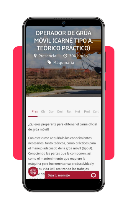 Sé operador de grúa móvil gratis: carnet tipo A 5 Descripción completa del curso de operador de grúa móvil tipo A