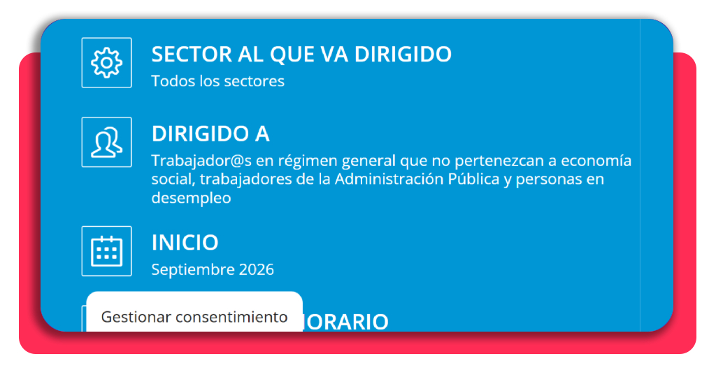 30 € la hora y sin miedo a mancharte las manos: curso de fontanero SEPE 5 Paso 4 curso de fontanero SEPE - revisa la información sobre el curso