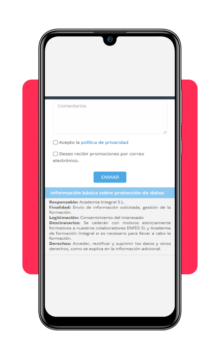 Empieza como electricista SIN EXPERIENCIA previa 4 Selección de situación laboral en el formulario del curso de electricista