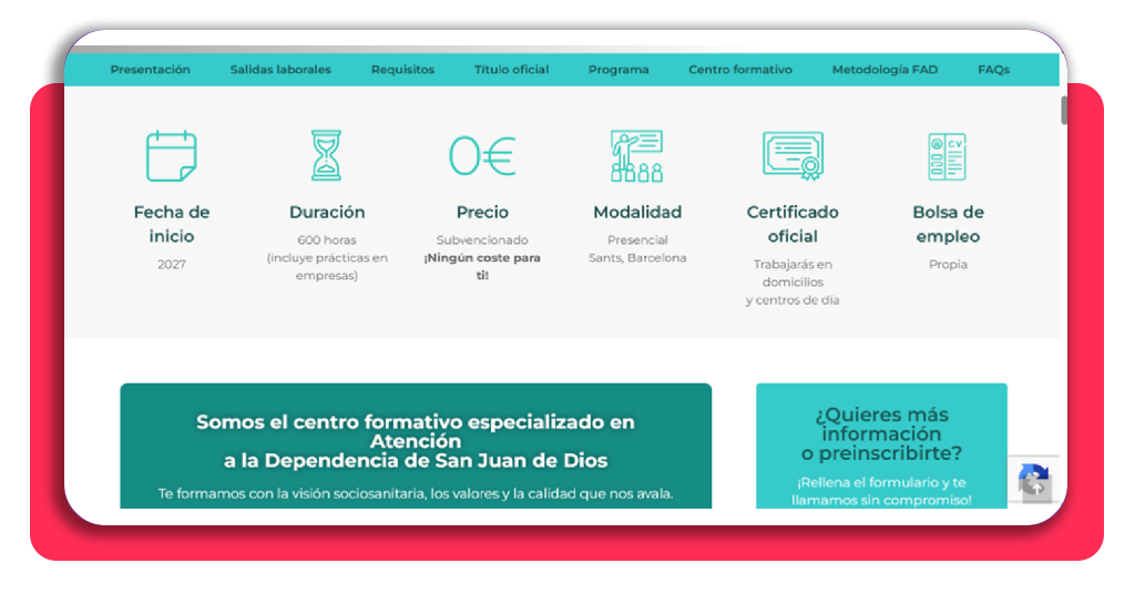 Fórmate como cuidador de mayores GRATIS y elige dónde trabajar 2 Requisitos formativos para acceder al curso de cuidador de mayores