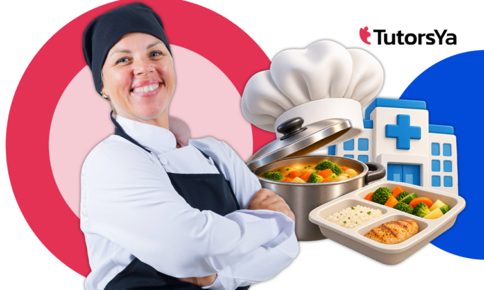 ¿Sin estudios? Aprende AHORA a servir comidas en hospitales (gratis)